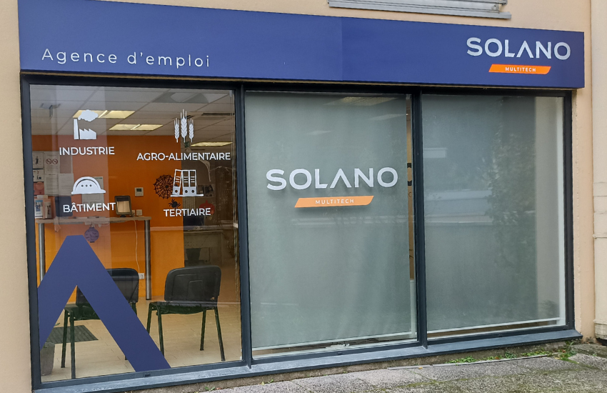 Image d'un lettrage adhésif